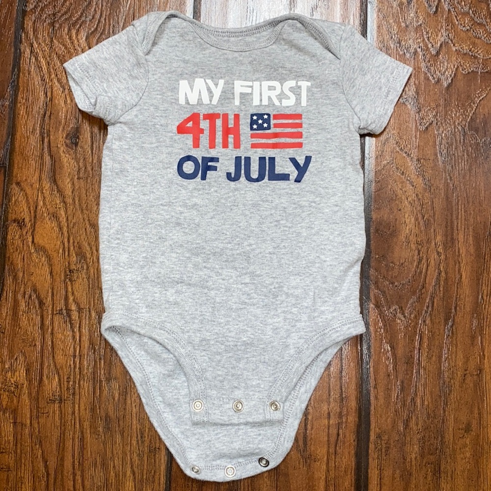 My 1st 4th of July Onesie